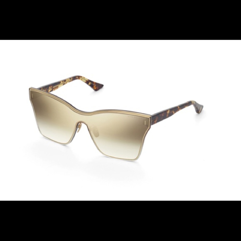 DITA Silicia, Cat Eye sunglasses, Gold / Brown
